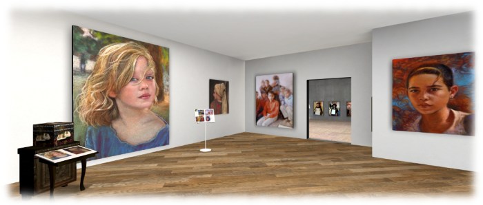 The Portraits of Silas Merlin - Gallery 24