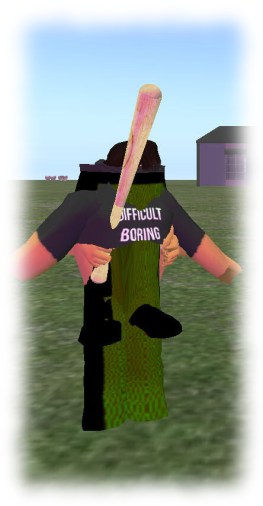 A rather squished Dan Linden