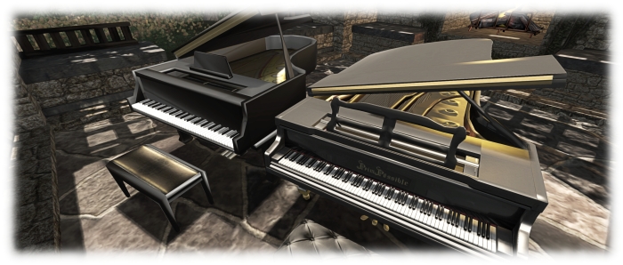 The new piano offers a far more natural grand piano form then the earlier sculpted model, with a much higher level of detail