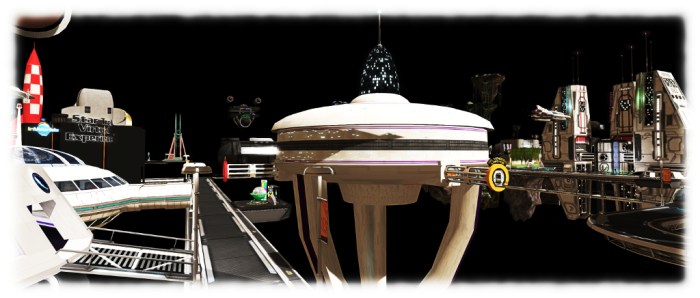 Second Life Science-Fiction Convention - Nimoy mega-hub