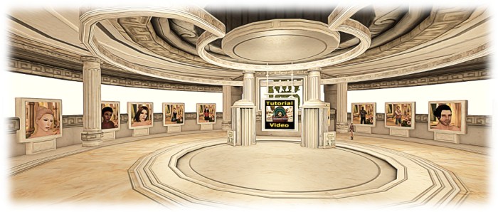 The shopping area, where new users can exchange their tutorial L$ for goods and learn more about pruchasing goods in-world and through the Marketplace