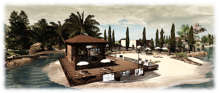 Holly Kai Park: the relocated Caitinara Bar on the new beach