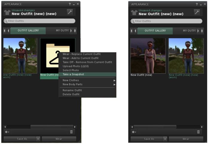 The Visual Outfits Browser viewer is another of the forthcoming updates mentioned in the official blog post, and you can read my overview as well