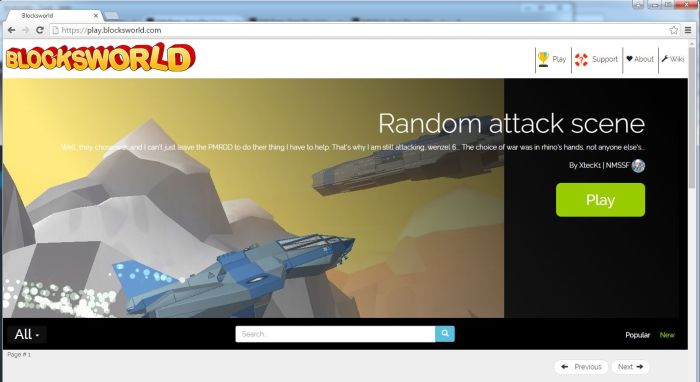 The Lab is experimenting with Blocksworld and WebGL - although at the time of writing, I've admittedly been unable to get it to run, despite having WebGL enabled in Firefox and Chrome