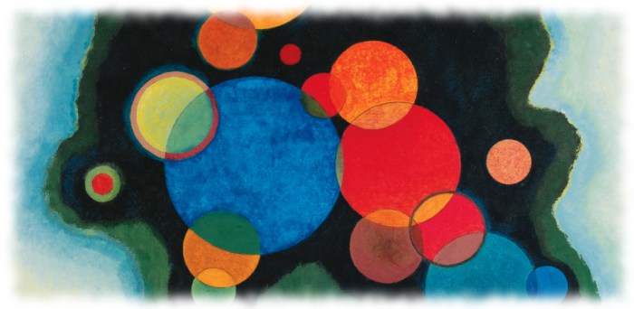 Wassilly Kandinsky - Deepened Impulse (detail), 1928