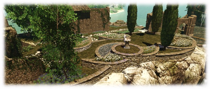 Skye Tiered Garden Wall Building Set