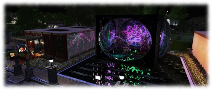 Holly Kai Garden: Reflections of Midnight: kindly presented by Frankx Lefavre