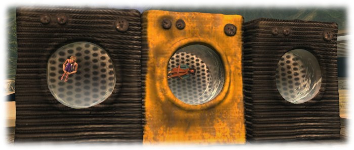 Kultivate / Windlight Gallery Summer Art Show: Caitlyn and I take Cica's washing machines for a tumble!