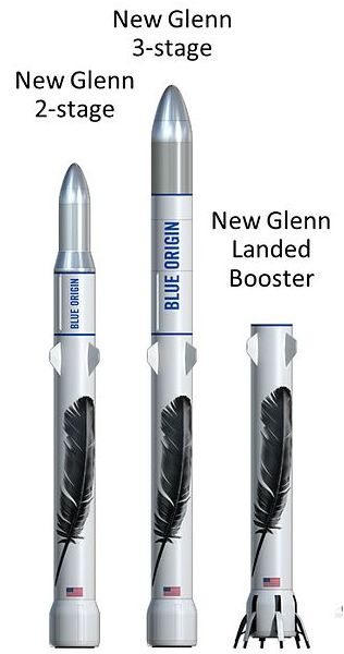 The New Glenn family. Credit: Blue Origin