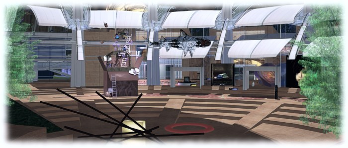 UWA: UWA Winthrop and the gallery displaying some of the smaller art pieces on display within the UWA regions