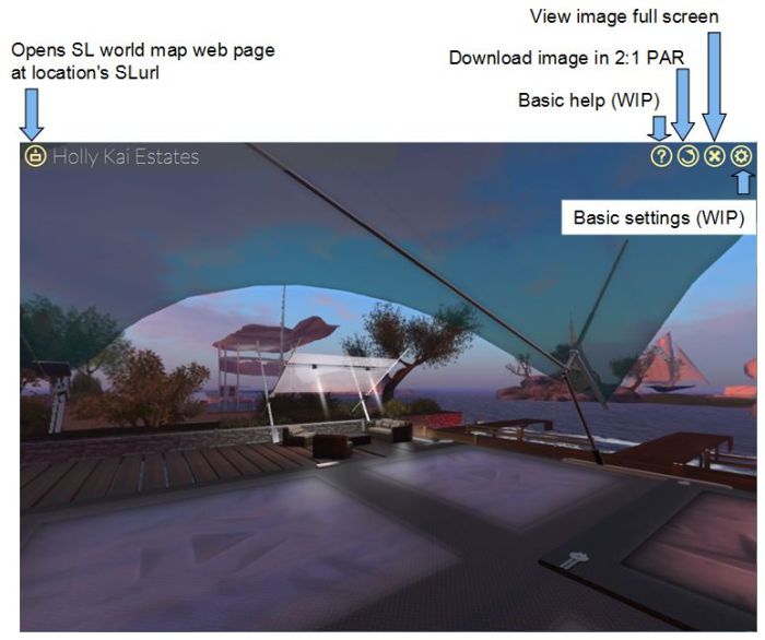 Web viewer buttons - note the download button