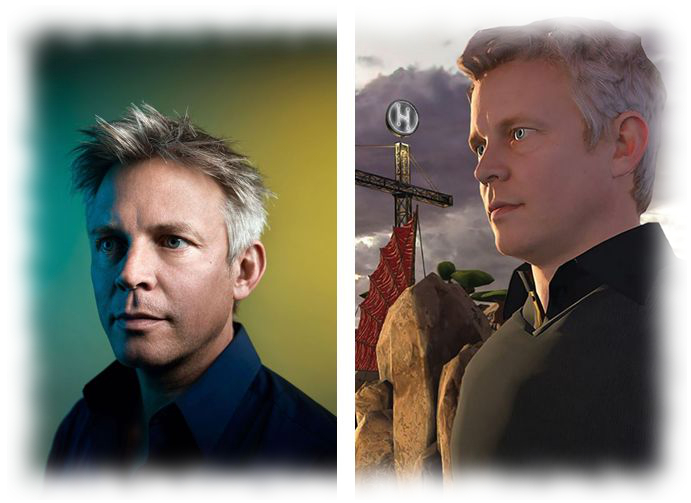 High Fidelity can still be critiqued by some in SL for it's "cartony" avatar. The reality is however, that for those who wish, avtars in High Fidelity can be extremely life-like, as this picture of what Philip Rosedale might look like in High Fidelity (r) shows when compared to an actual photograph of him. Credits: High Fidelity / Jason Madara