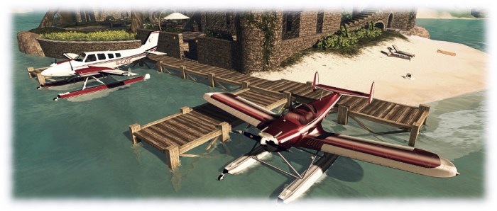 The Aerohawk at home, alongside Caitlyn's Baron