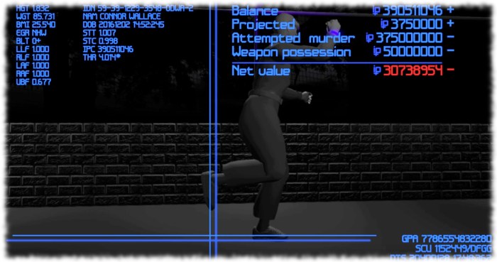 In a world where everything is defined by whether or not you will remain in credit, even legal judgement on your acts become a clinical binary decision equitable to life or death