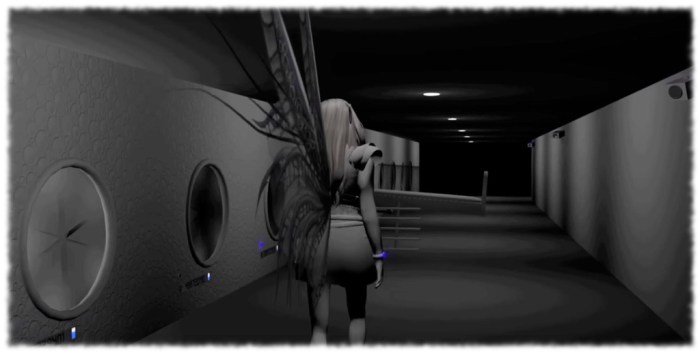 Being in sufficient credit means you can afford exotic changes to your body - such as wings and the ability to fly. But there is still the mystery / threat / salvation hidden within the Dark Grid ... 