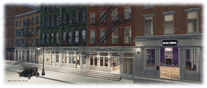 19920s New York Project: Water Street businesses