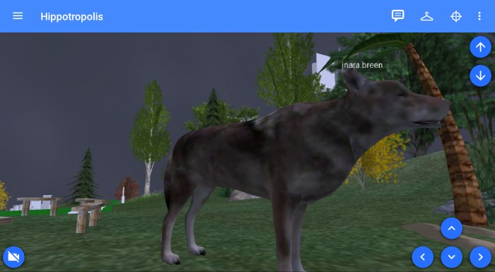 Medhue Simoni's Bento MEGAwolf, as worn by my alt and rendered in Lumiya's 3D view 