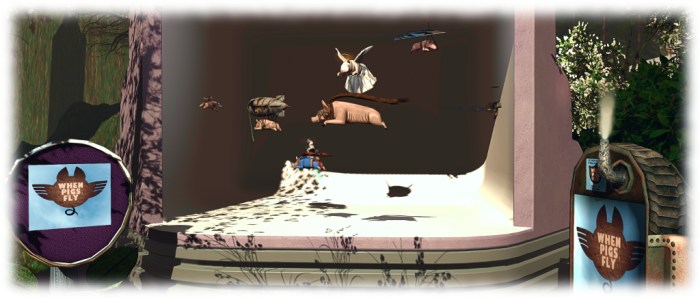 ragVR: pigs really can fly! RAG's gacha flying pig collection