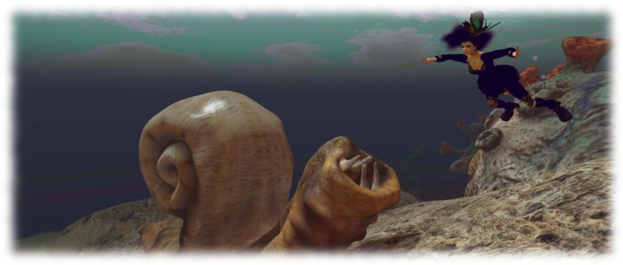 Cica Ghost: Under the Sea - Cica teases the giant sea snail